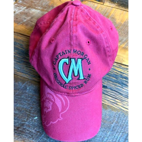 Captain Morgan Original Spiced Rum Red Hat - Picture 1 of 6